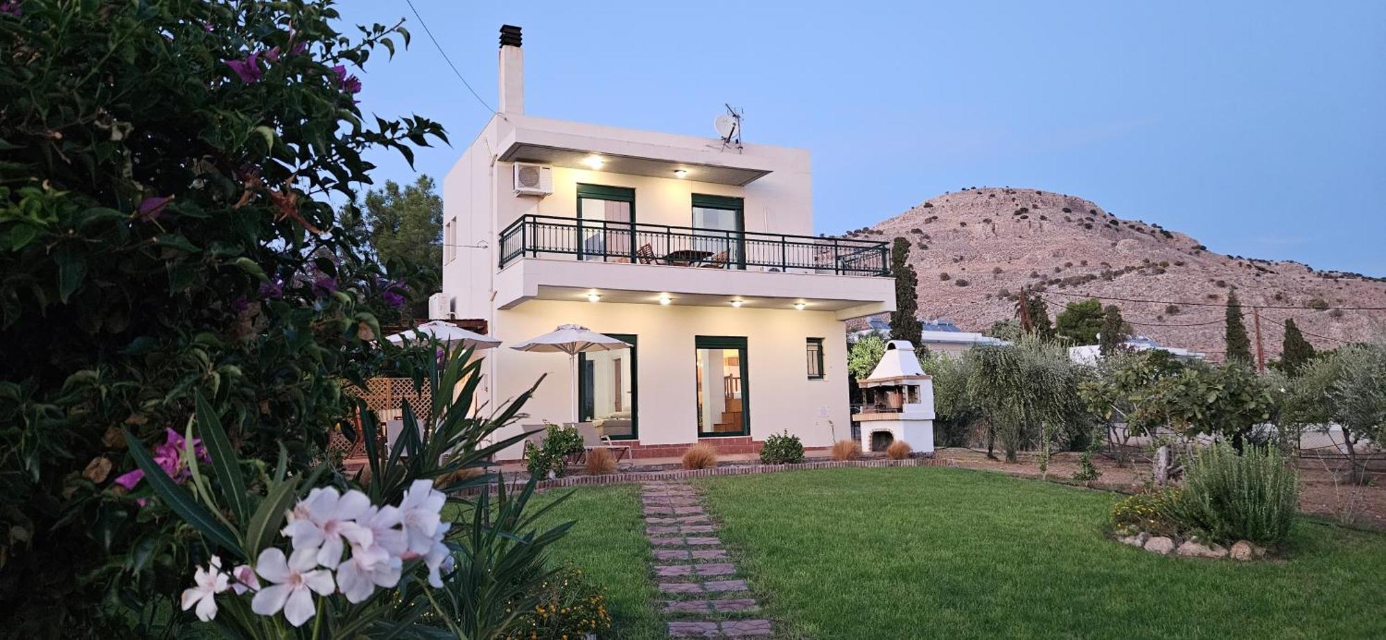 Villa Calliope Lardos Buitenkant foto